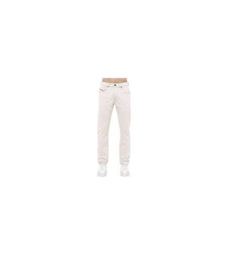 Mens 2019 D-strukt Denim Mid Rise Slim Jeans White Diesel