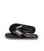 Tongs noires/grises homme tommy hilfiger patch - 40-1