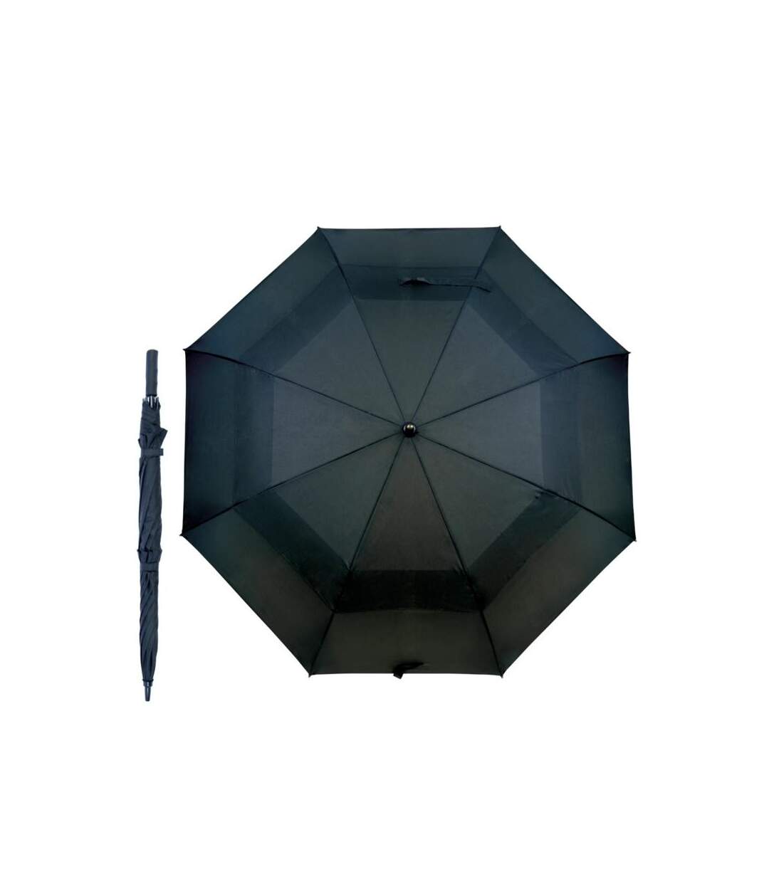 Parapluie Pliant Taille Unique Noir KS Brands-1