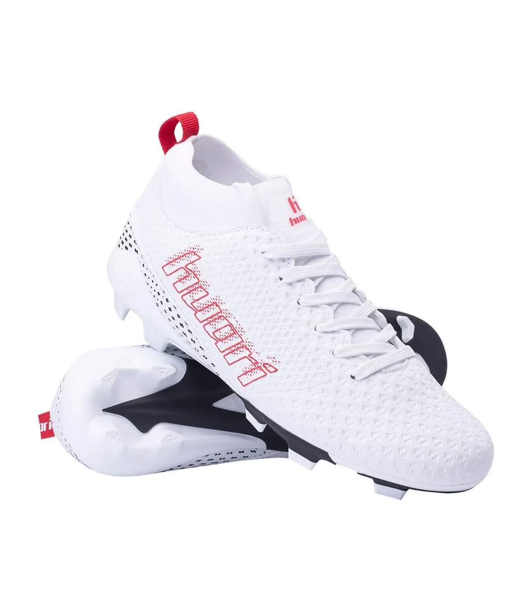 Chaussures De Foot Pour Terrain Artificiel Dagano Enfant Blanc Rouge Huari-4