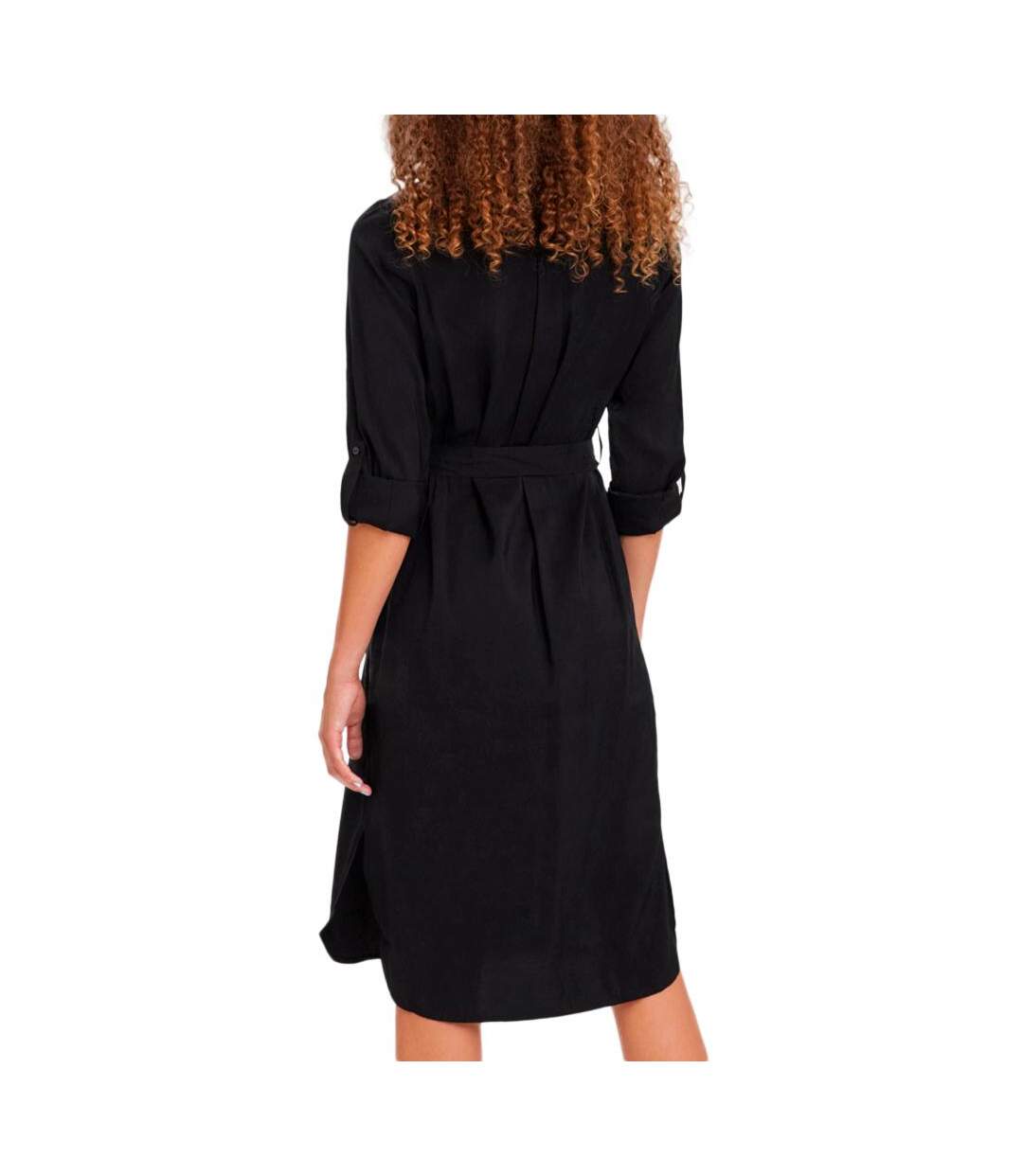 Robe noire femme vero moda 10278794-2