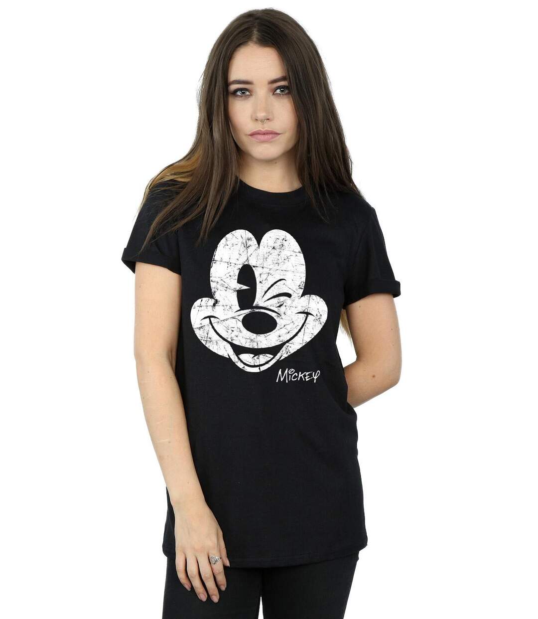 Disney - T-shirt - Femme (Noir) - UTBI1157-4