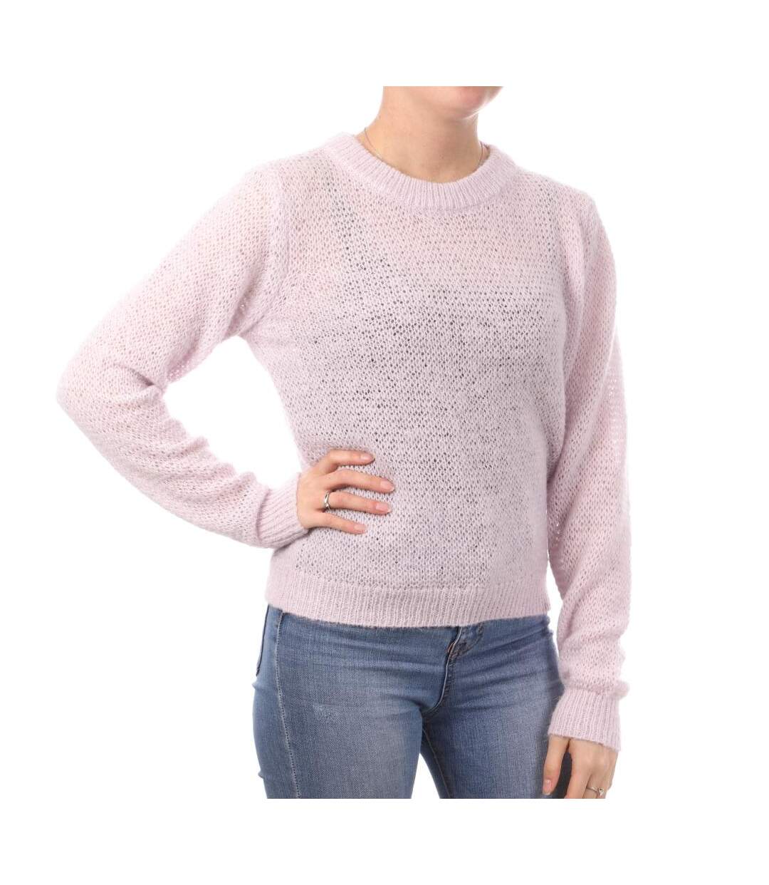 Pull Mauve Femme Vero Moda Cash - S