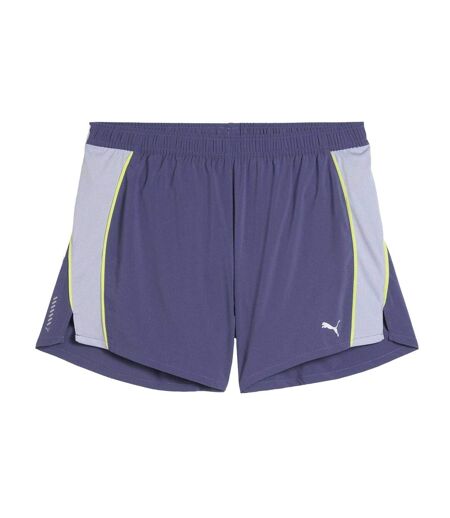 Womens/ladies Run Velocity 5 Lightweight Fitted Running Shorts Crystal Puma
