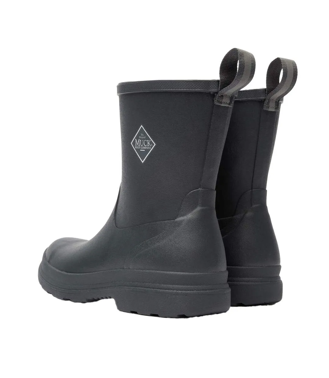 Womens/ladies Rainscape Mid Cut Ankle Boots Black Muck Boots-2