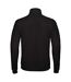 B&C Adults Unisex ID.206 50/50 Full Zip Sweat Jacket (Black) - UTBC3650