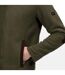 Regatta Mens Faversham Full Zip Fleece Jacket (Dark Khaki)