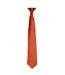 Premier Colors Mens Satin Clip Tie (Fuchsia) (One Size)