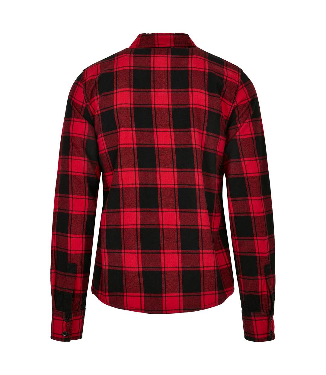 Chemise Motif/style À Carreaux Homme Rouge Noir Build Your Brand-2
