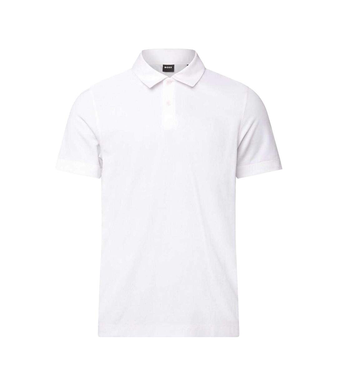 Polo Ppaino Homme Blanc Boss-1