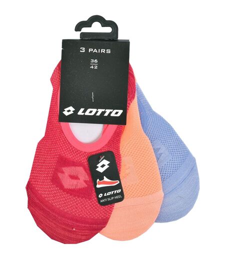 Chaussettes Femme LOTTO Socquettes Tiges courtes Sport Pack de 9 Paires Footies LOTTO