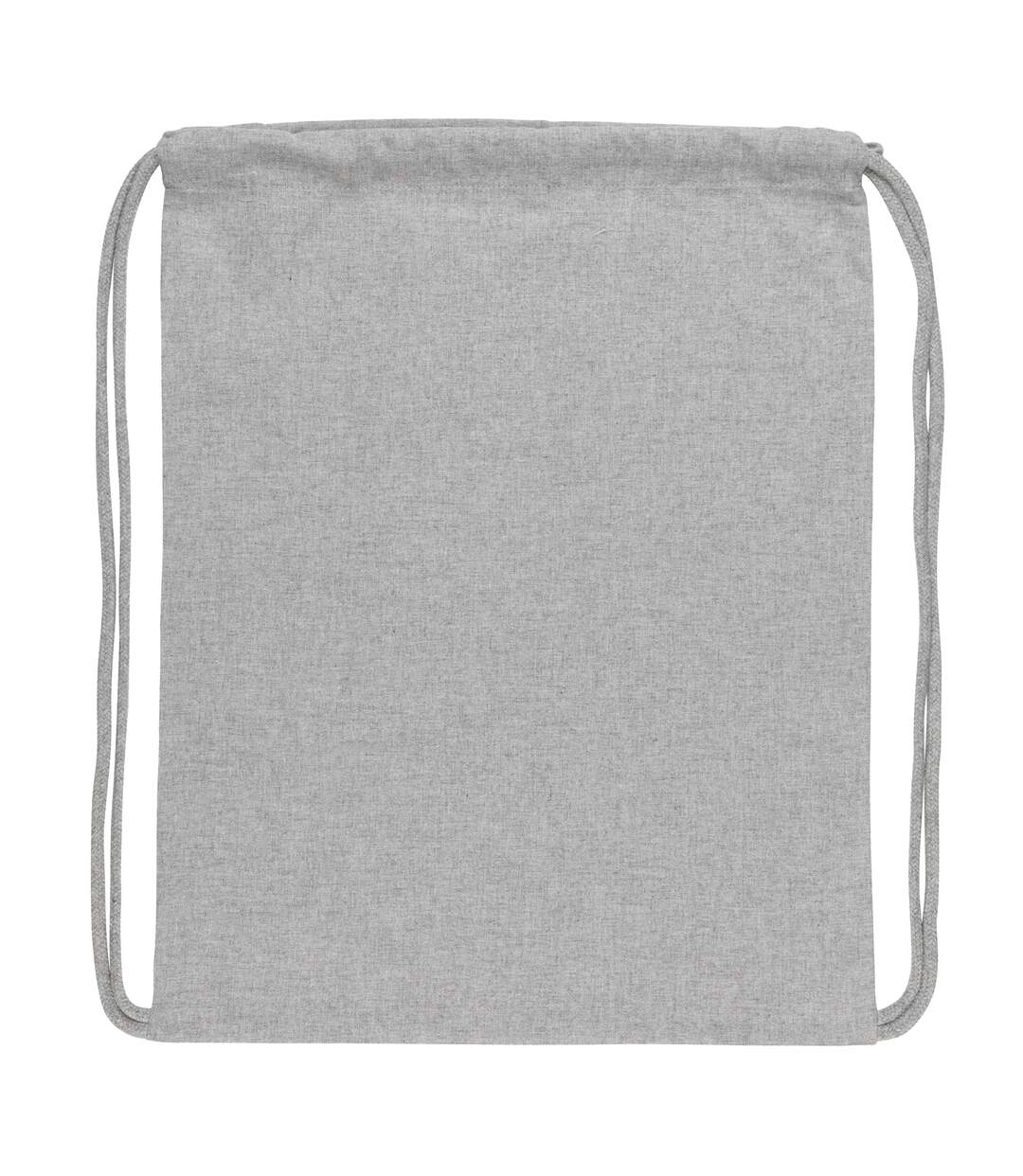 Impact Cotton Aware Drawstring Bag One Size Grey XD Collection-2