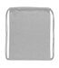 Impact Cotton Aware Drawstring Bag One Size Grey XD Collection-2