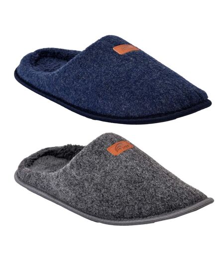 Pantoufle HOMME SUEDINE - Pack de DE
