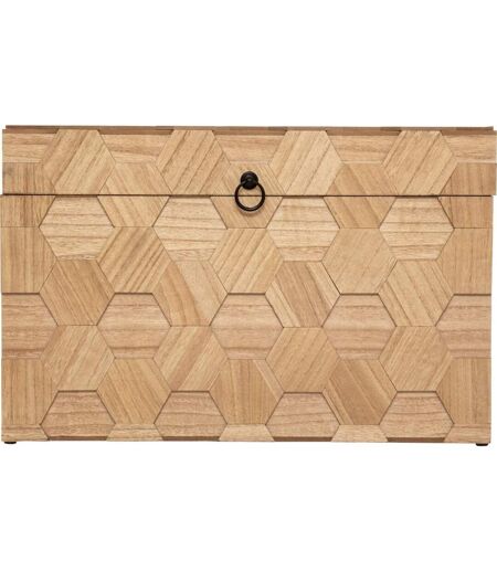 Lot de 3 Malles de Rangement Arty 59cm Naturel