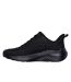 Womens/ladies Bobs Sport Squad Waves Trainers Black Skechers-2