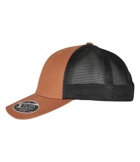Casquette Trucker Caramel Noir Flexfit