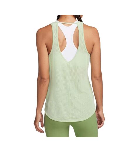 Débardeur Vert Femme Nike Breathe - L