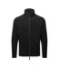 Premier Mens Artisan Fleece Jacket (Black/Brown) - UTRW9028
