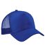 Beechfield Mens Half Mesh Trucker Cap / Headwear (Bright Royal/Bright Royal) - UTRW260