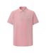 Polo Motif/style Logo Brodé Homme Rose Clair Slazenger-1