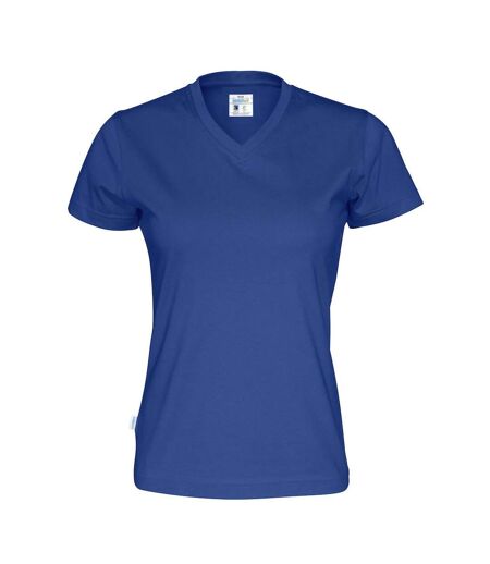 Womens/ladies T-shirt Royal Blue Cottover