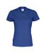Womens/ladies T-shirt Royal Blue Cottover-1
