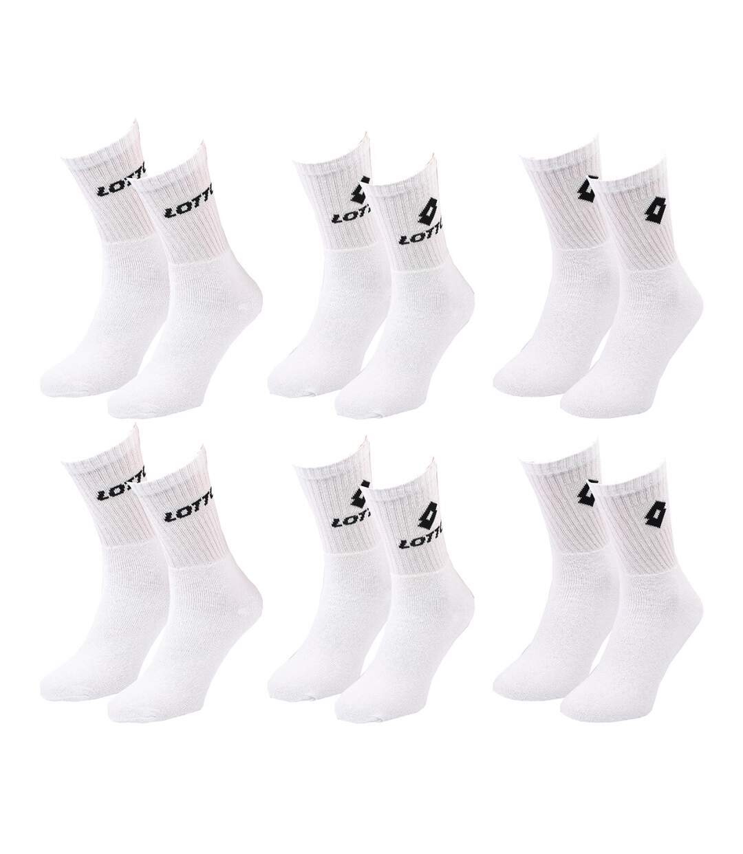 Chaussettes Homme LOTTO - Pack de 6-2