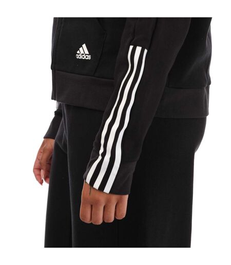 Veste À Capuche Essentials Femme Noir Adidas