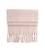 Écharpe Motif/style Duveteux Taille Unique Rose Pâle Beechfield-1