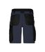 Short À Poches Workwear Adulte Noir Carbone James And Nicholson-2