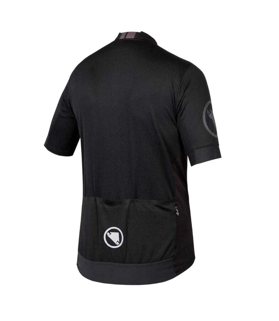 Maillot De Cyclisme Motif/style Rayures En Blocs Fs20 Pro Homme Noir Endura-2