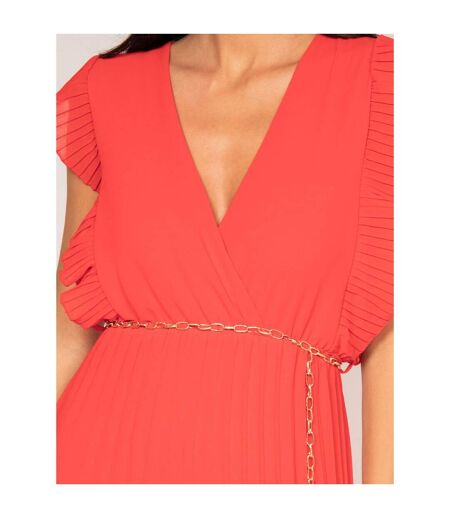 Robe longue fluide avec ceinture ILAST - Dona X Lisa