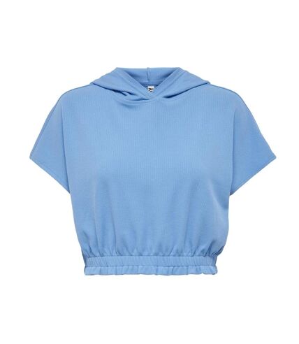 Sweat à Capuche Bleu Femme JDY Shine - L