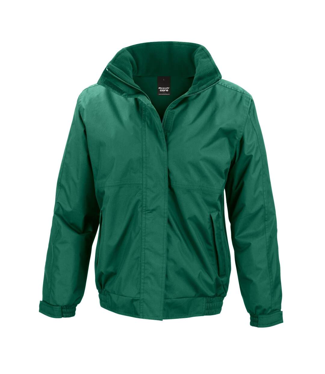 Core Ladies Channel Jacket Bottle Green Result-2