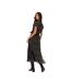 Robe Portefeuille Devina Femme Noir Lily And Lionel-3