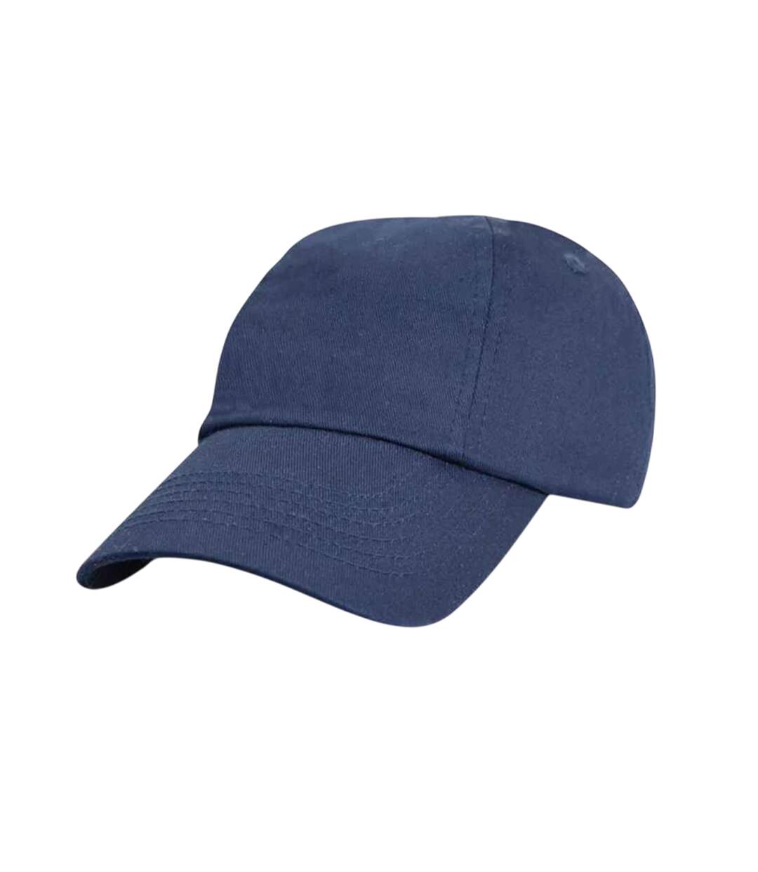 Casquette à profil bas en coton pour enfants marine Result Headwear-1