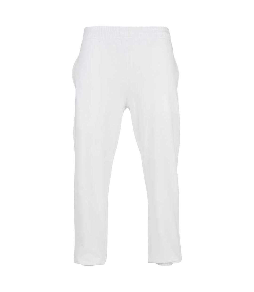 Pantalon De Jogging Basic Homme Blanc Build Your Brand-2
