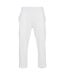 Pantalon De Jogging Basic Homme Blanc Build Your Brand-2