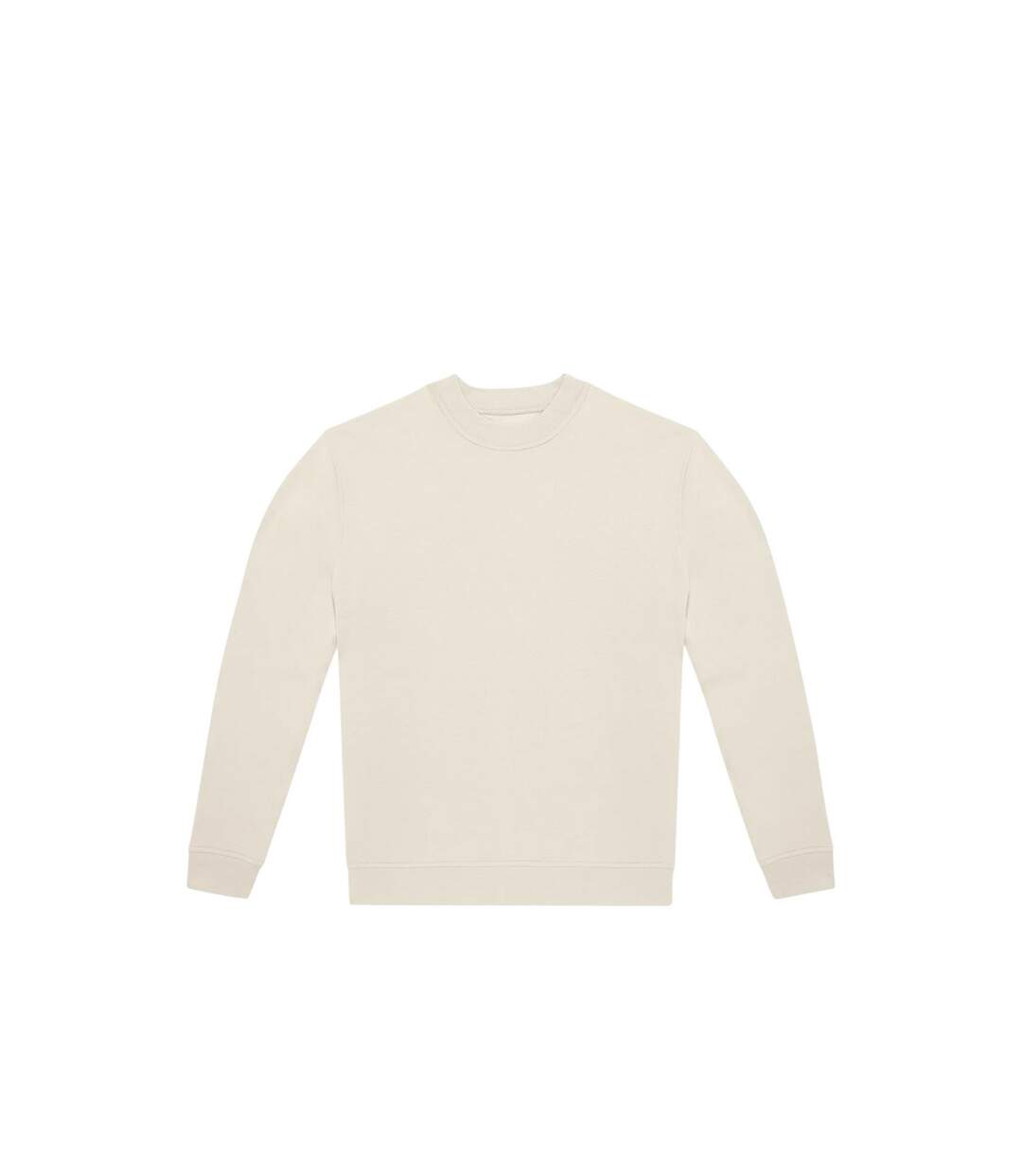 Unisex adult id.332 crew neck sweatshirt off white B&C-1