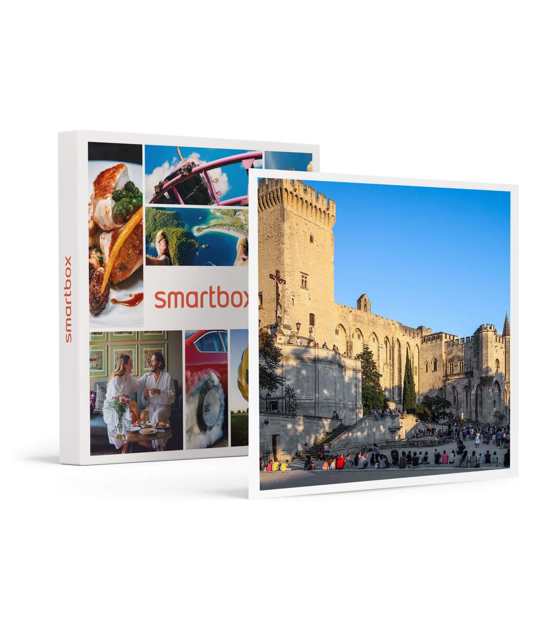 Visite en famille du Palais des Papes à Avignon : 2 entrées adulte et 2 entrées enfant - SMARTBOX - Coffret Cadeau Sport & Aventure