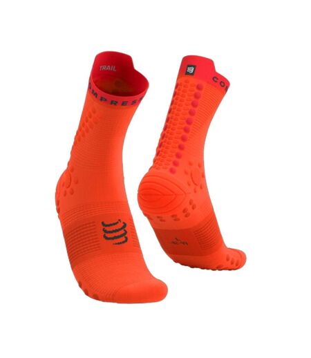 Chaussettes oranges homme compressport xu00048b - 16