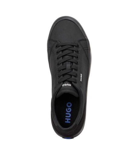 Mens Cross Tenn Textile Trainers Black Hugo