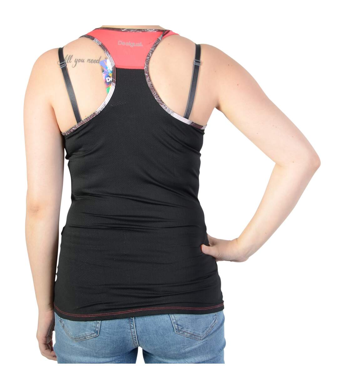 Debardeur Desigual 67T2SA6 Gris Metal 2031-2