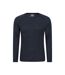 Mountain Warehouse Mens Talus Round Neck Long-Sleeved Thermal Top (Navy) - UTMW1301