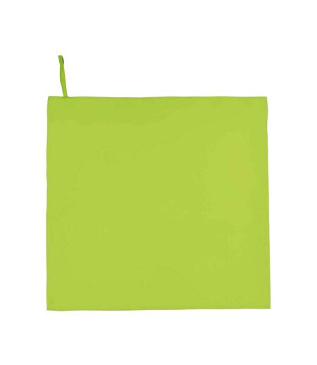 Atoll 100 microfibre bath sheet one size apple green SOLS