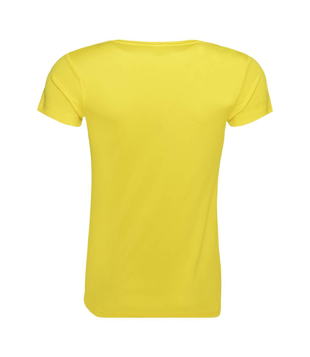 T-shirt sport femmes jaune AWDis-2