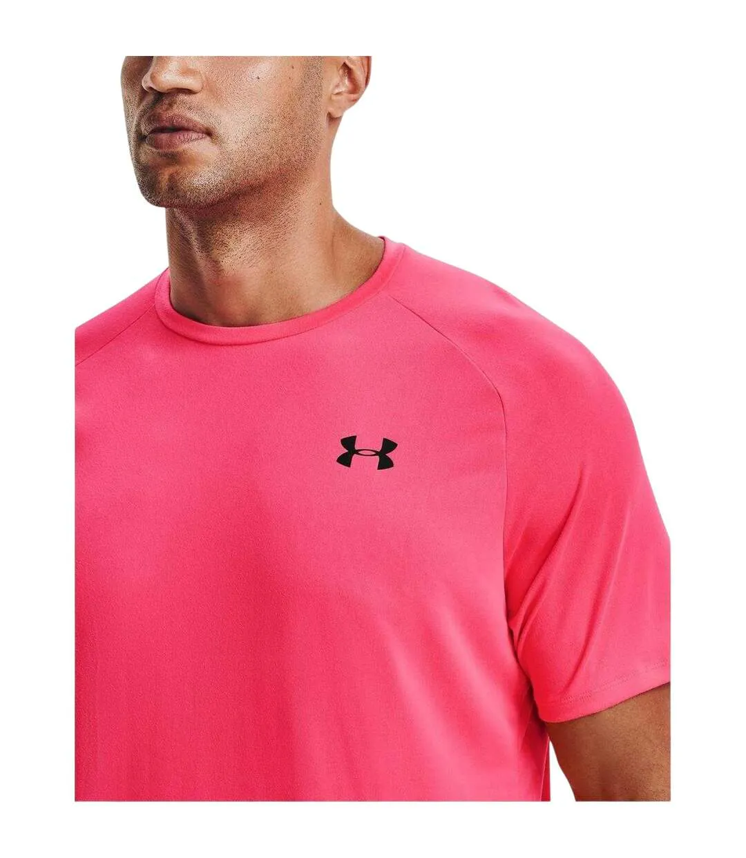 T-shirt 2.0 Homme Rose Vif Under Armour-3