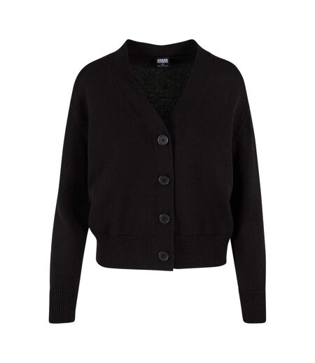 Cardigan Motif/style Côtelé Femme Noir Urban Classics