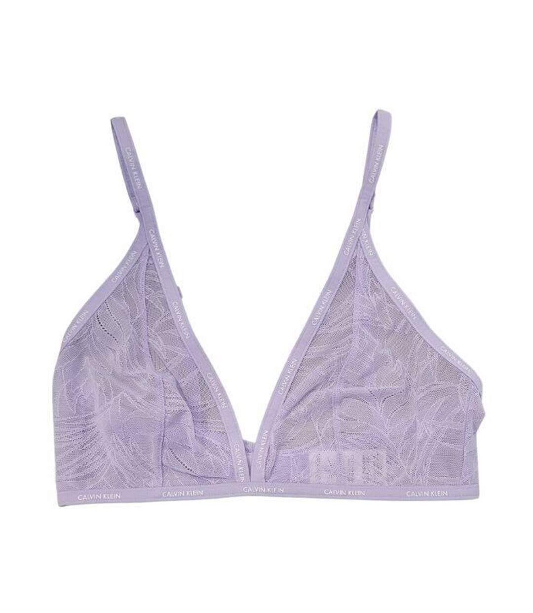 Brassière De Sport Femme Violet Calvin Klein-1